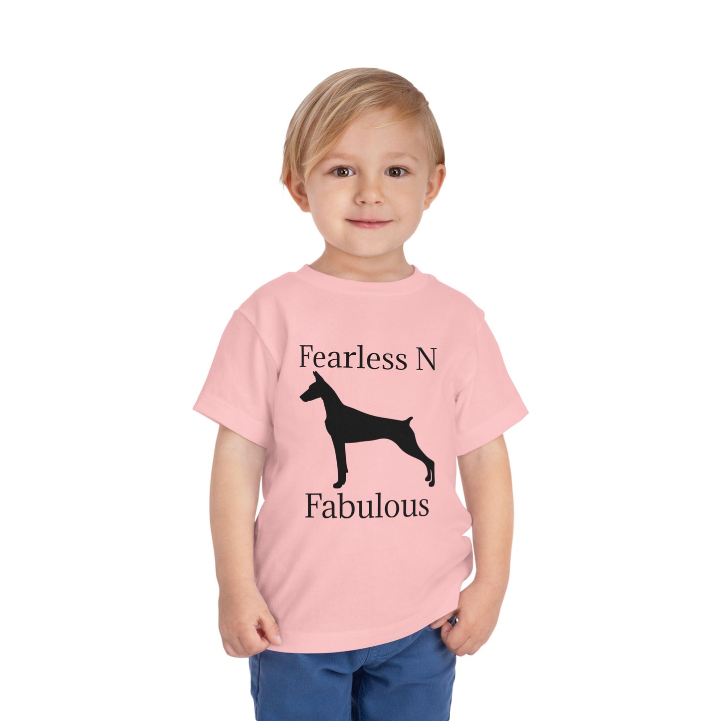 Fearless N Fabulous Toddler Unisex Short Sleeve Crewneck Tee