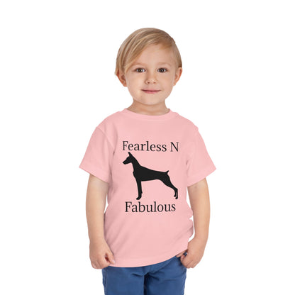 Fearless N Fabulous Toddler Unisex Short Sleeve Crewneck Tee