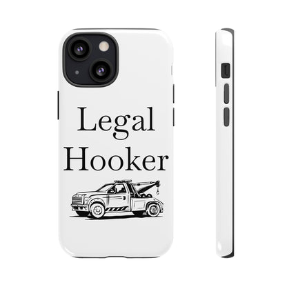 Legal H**ker Wheel Lift Tow Truck iPhone Case