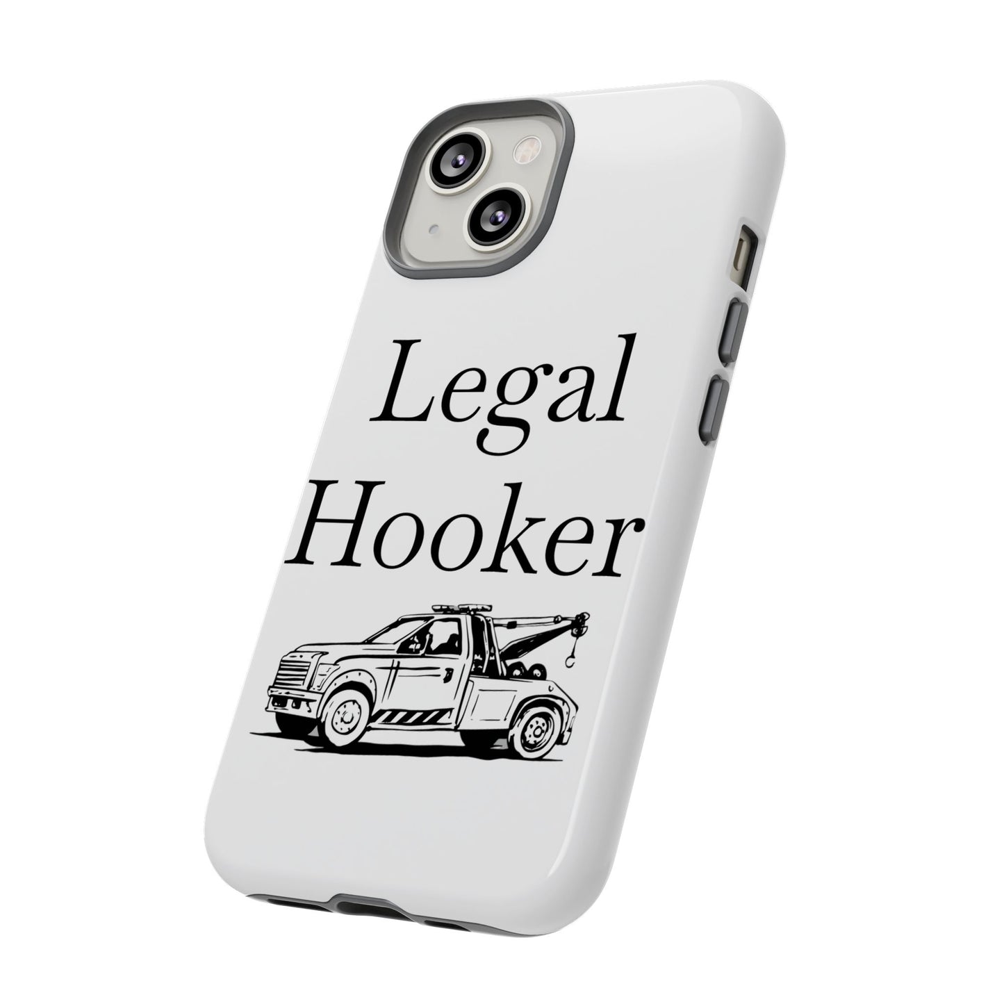 Legal H**ker Wheel Lift Tow Truck iPhone Case