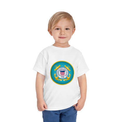 US Coast Guard Toddler Unisex Short Sleeve Crewneck Tee