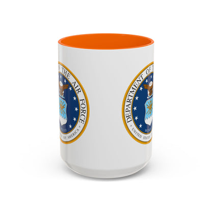 US Air Force 2-Tone Coffee Mug