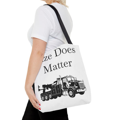 Size Does Matter Tote Bag