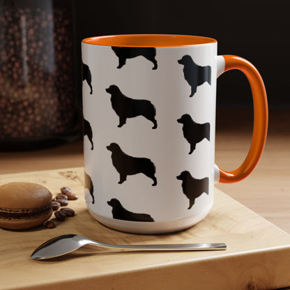 Aussie Silhouette 2-Tone Coffee Mug