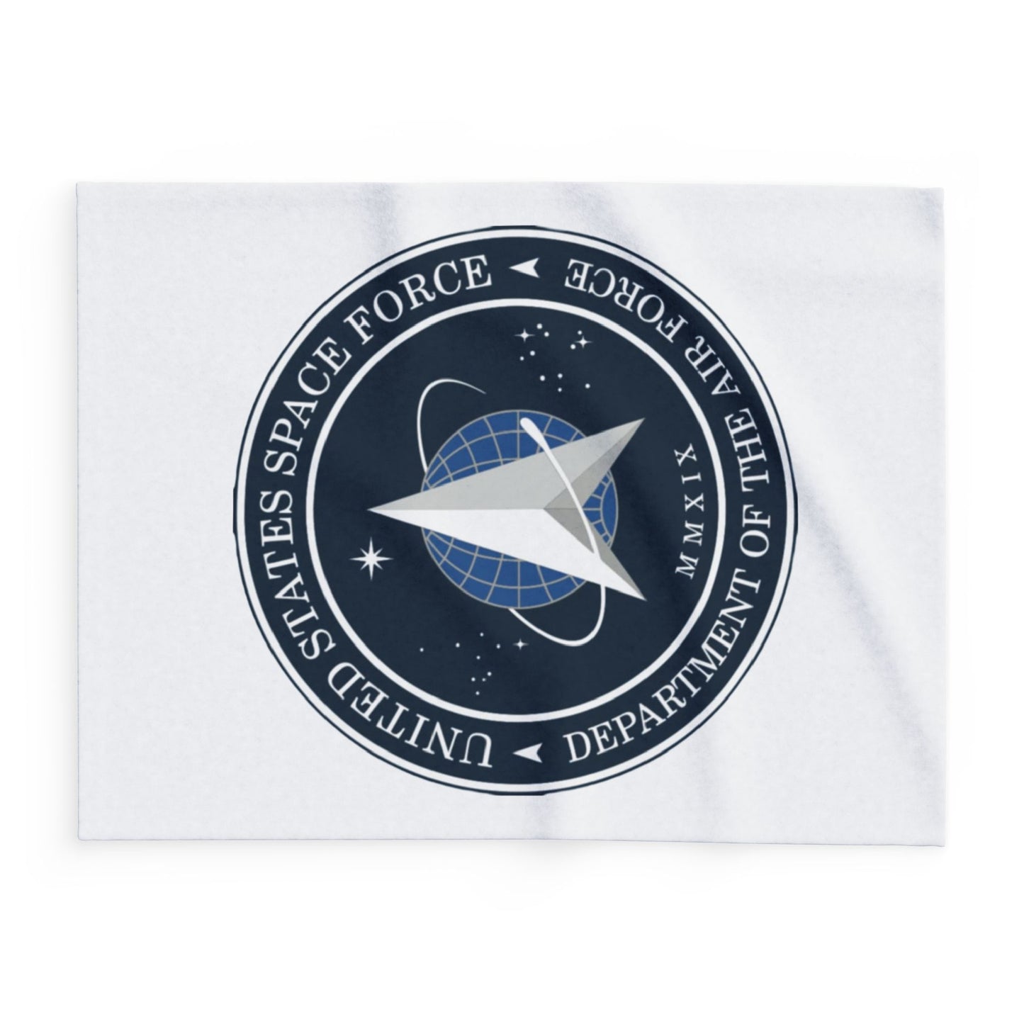 US Space Force Arctic Fleece Blanket