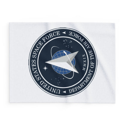US Space Force Arctic Fleece Blanket