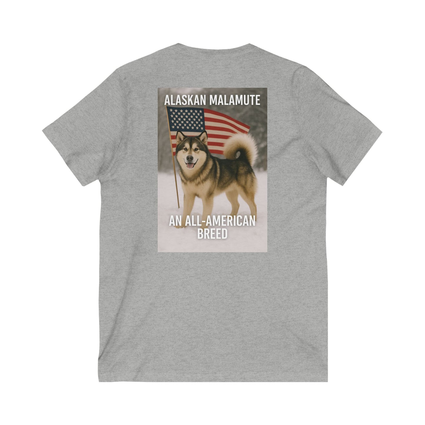 All-American Breed Unisex Short Sleeve V-Neck Tee