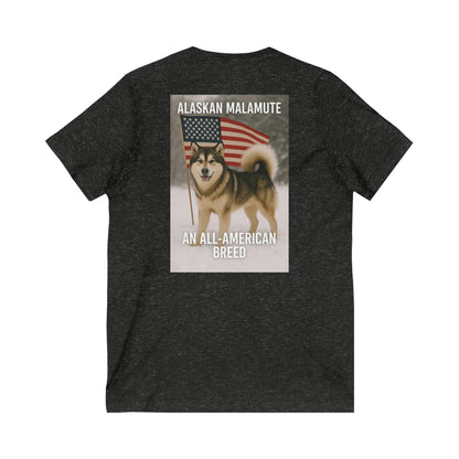 All-American Breed Unisex Short Sleeve V-Neck Tee