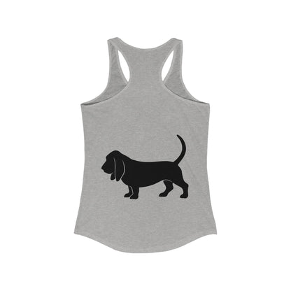Basset Hound Women's Racerback Tank