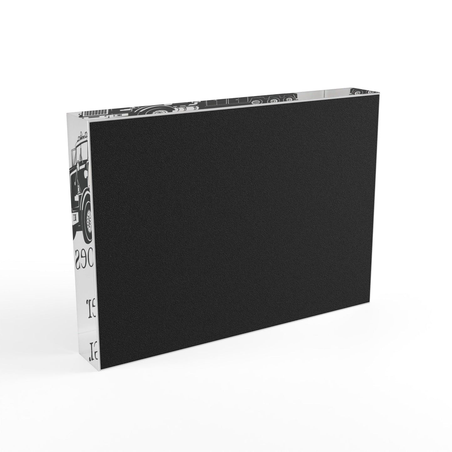 Size Does Matter Acrylic Photo Block