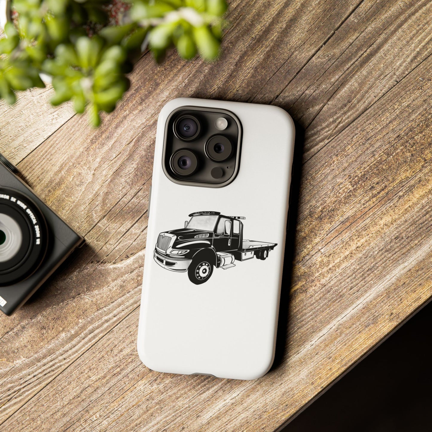 Flatbed Tow Truck iPhone Case