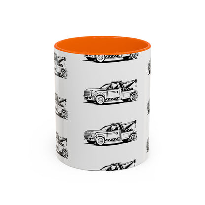 Wheel Lift Tow Truck 2-Tone Coffee Mug