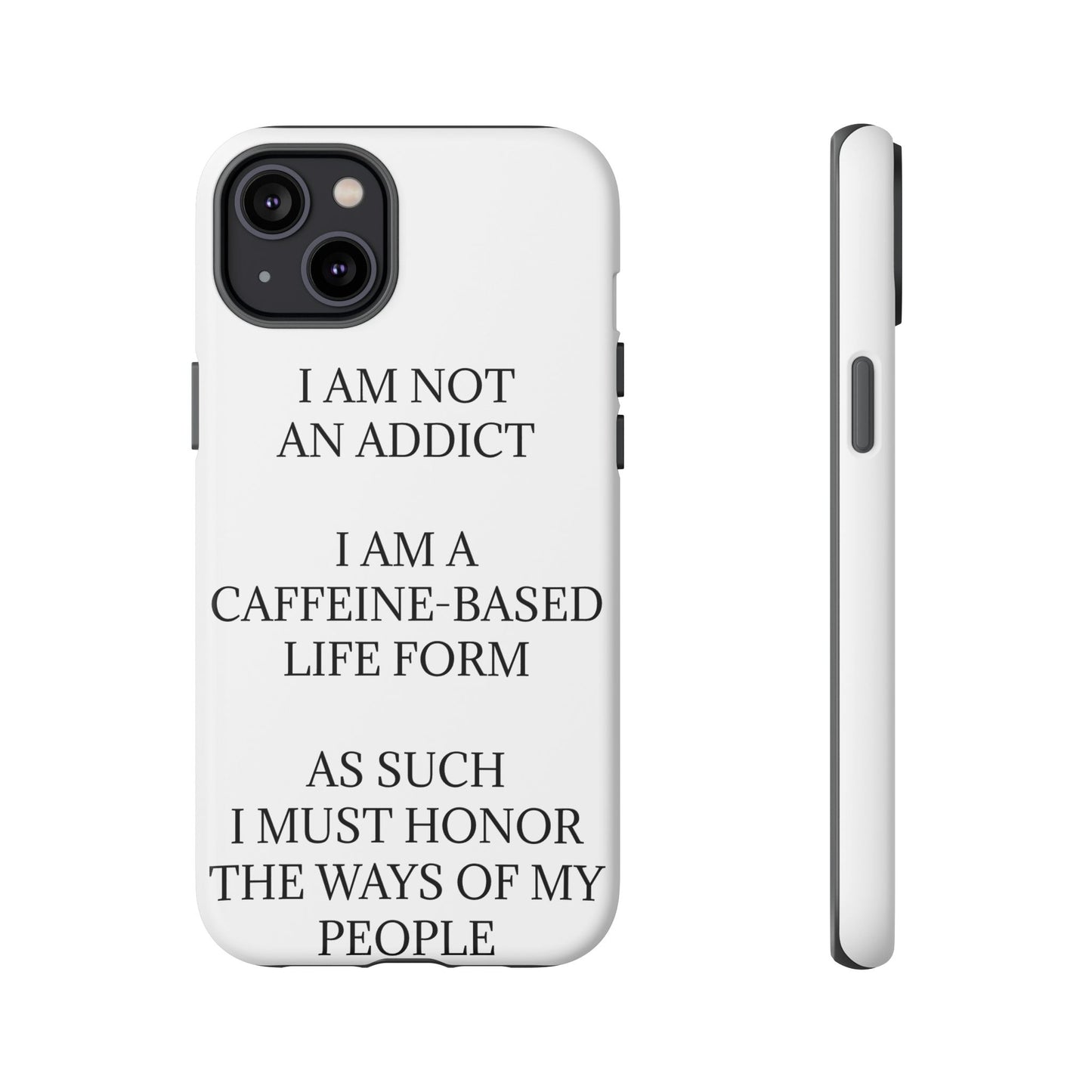 Not An Addict iPhone Case