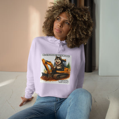 Digmaster Women's Crop Hoodie
