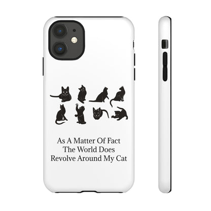 Matter Of Fact Cat iPhone Case
