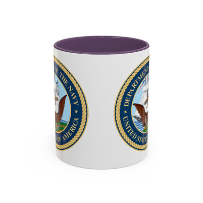 US Navy 2-Tone Coffee Mug