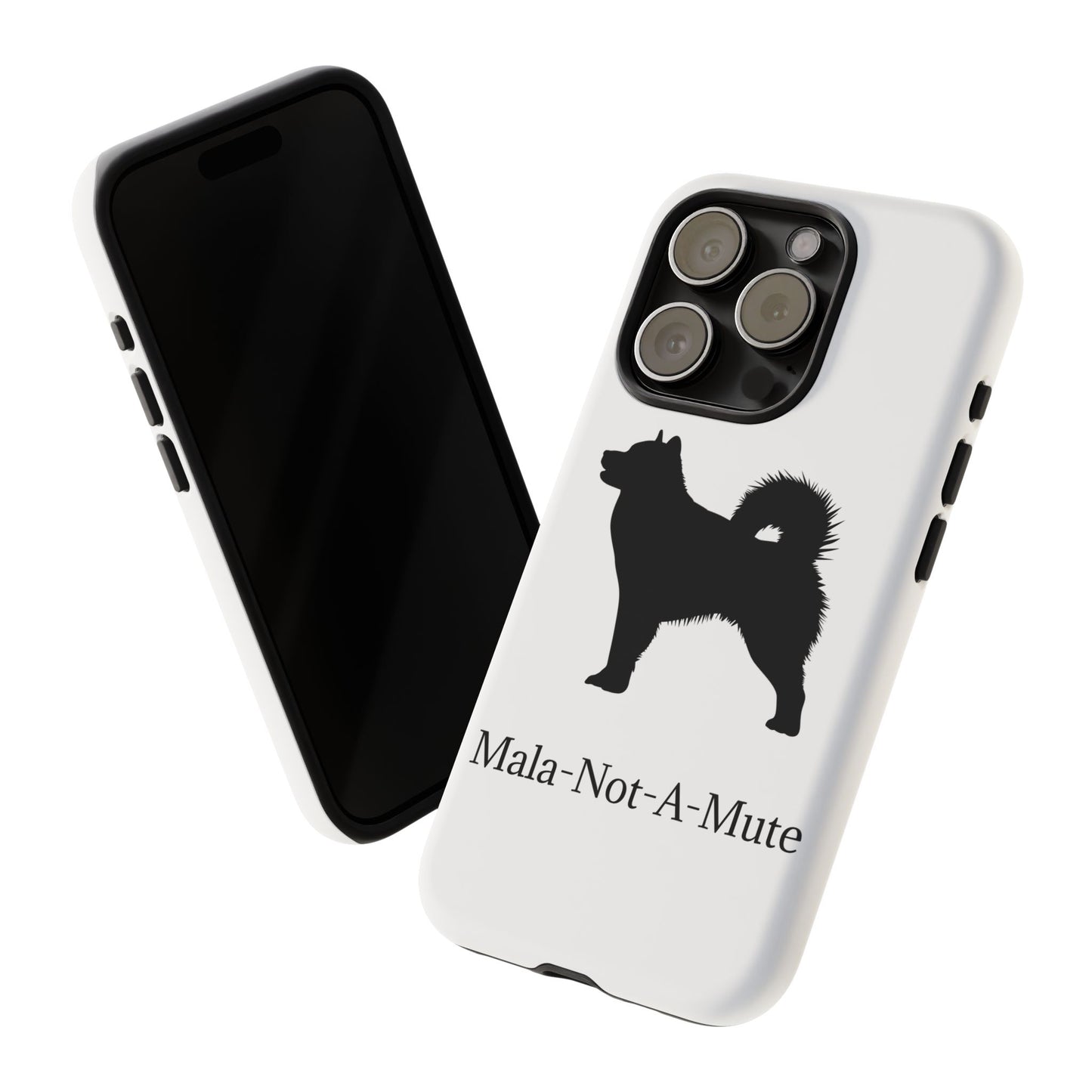 Mala-Not-A-Mute iPhone Case
