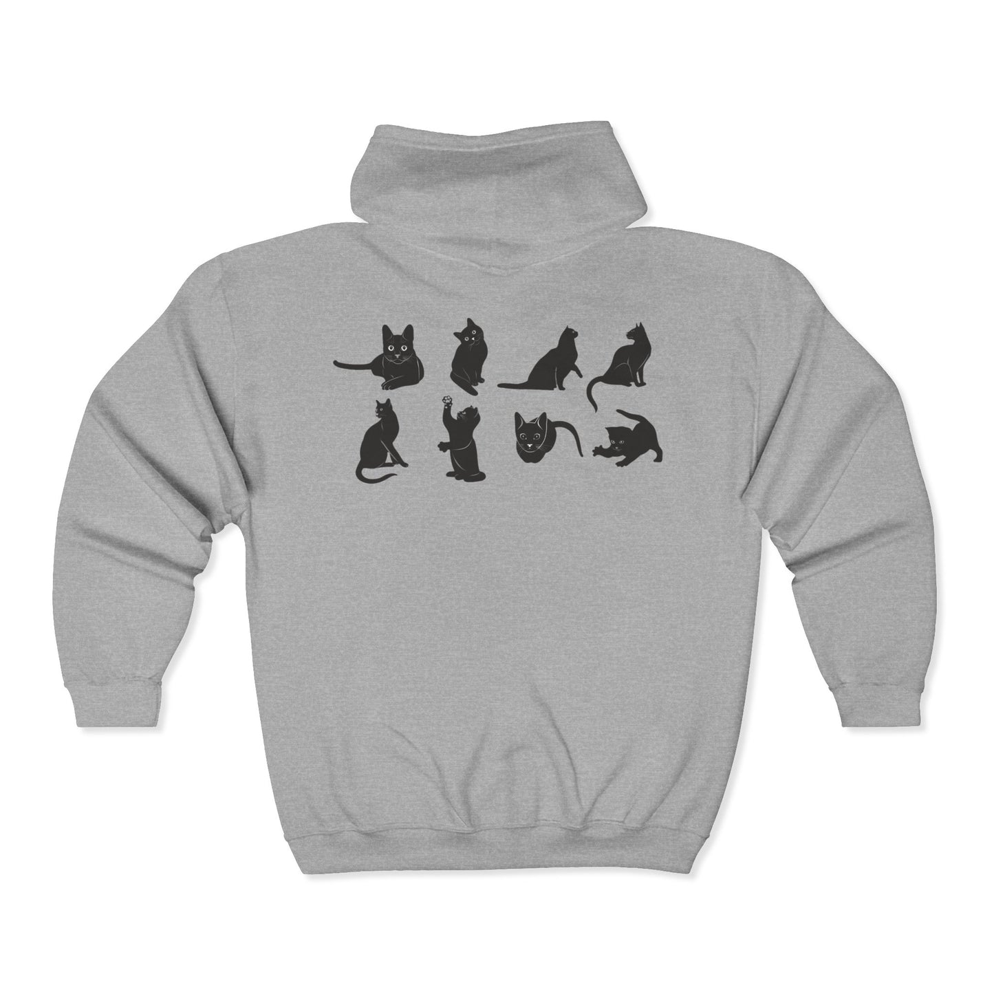 Cats Unisex Full Zip Hoodie