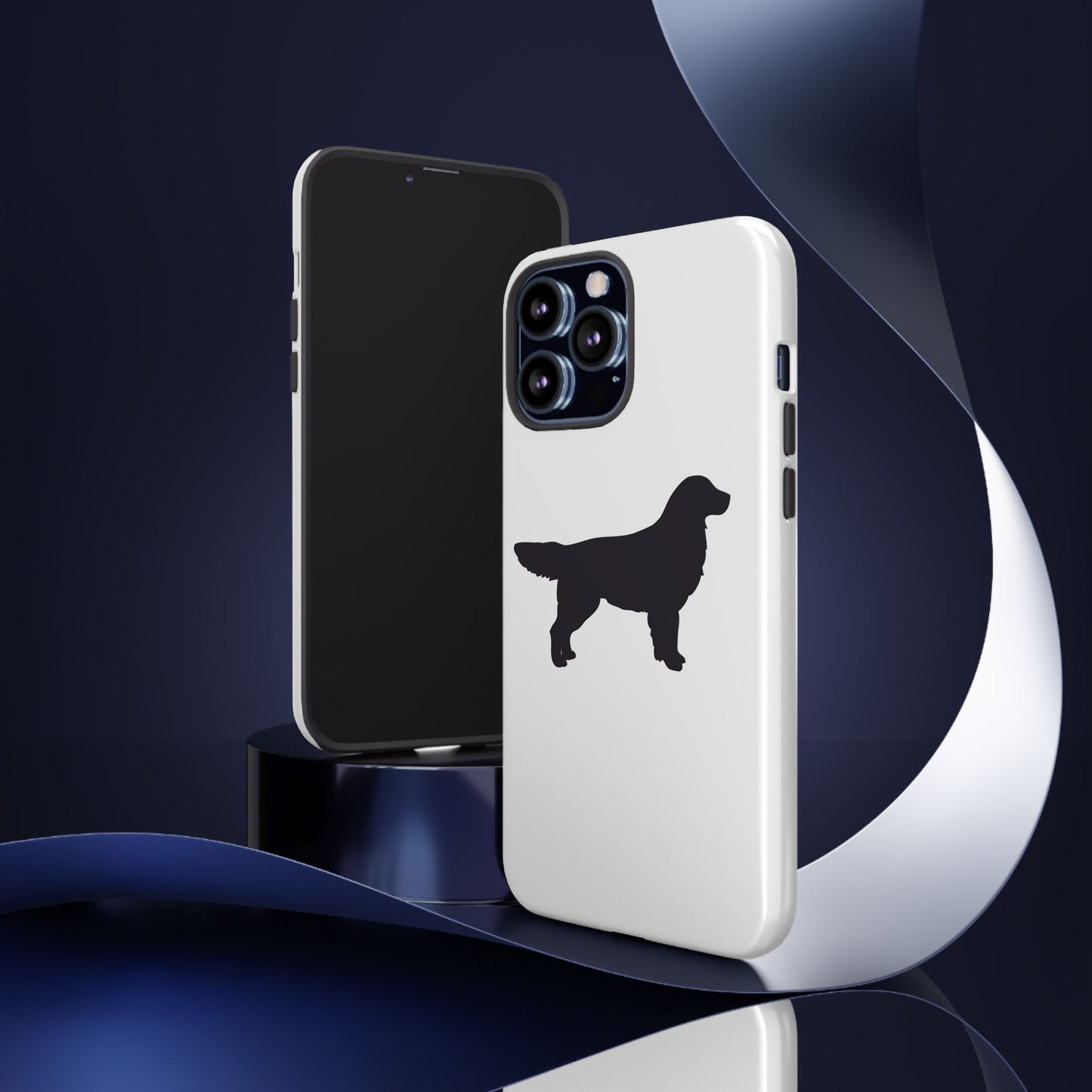Golden Silhouette iPhone Case