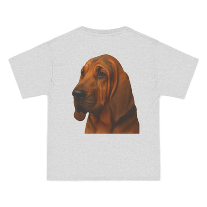 Bloodhound Head Men's Short-Sleeve Crewneck Tee