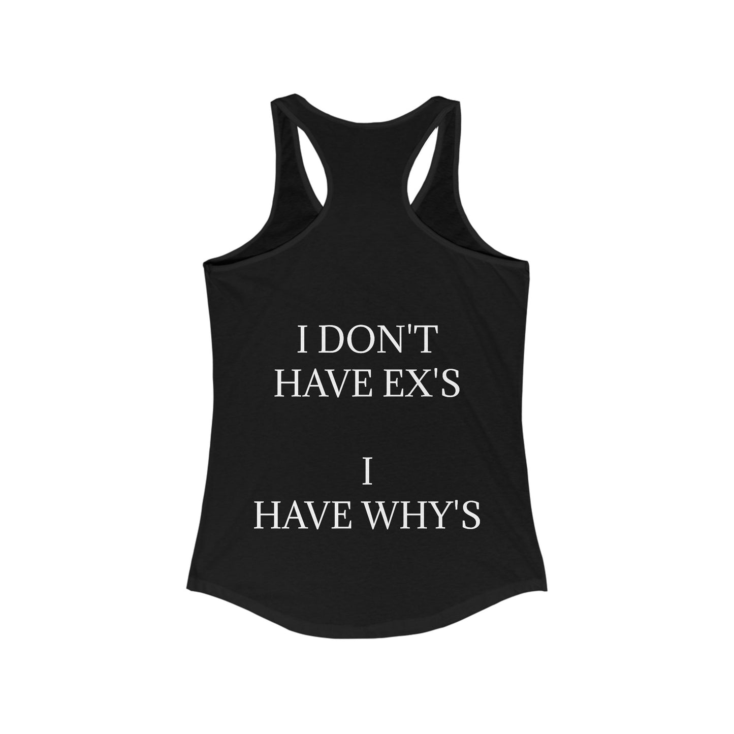 X's And Y's Women's Racerback Tank