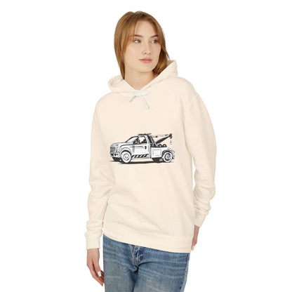 Wheel Lift Tow Truck Unisex Lightweight Hoodie