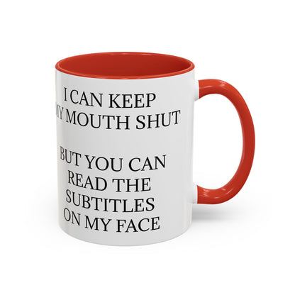 Subtitles 2-Tone Coffee Mug
