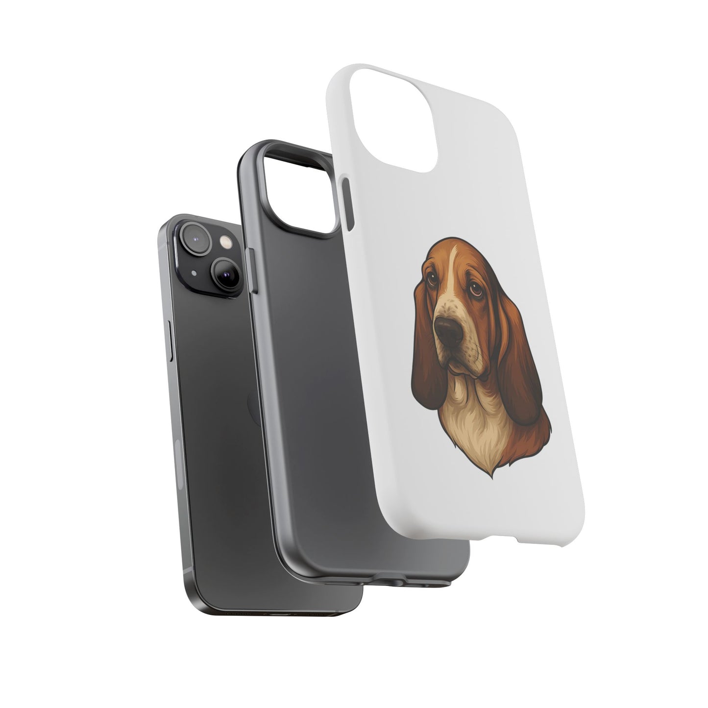 Basset Hound Head iPhone Case