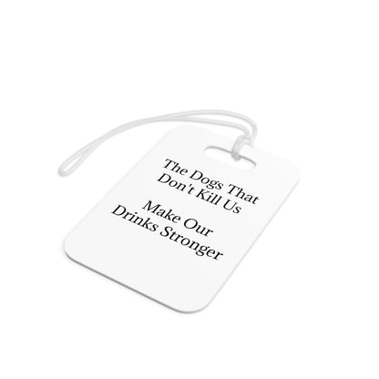 Drinks Stronger Luggage Tag