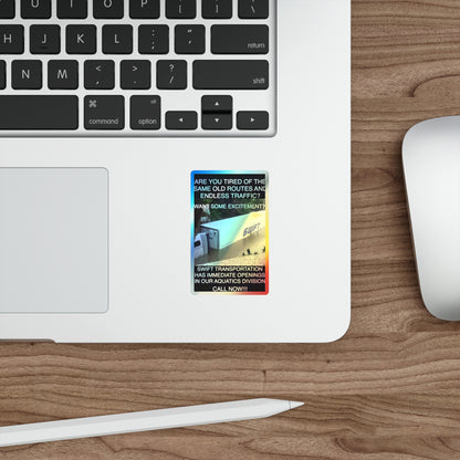 Swift Aquatics Holographic Sticker