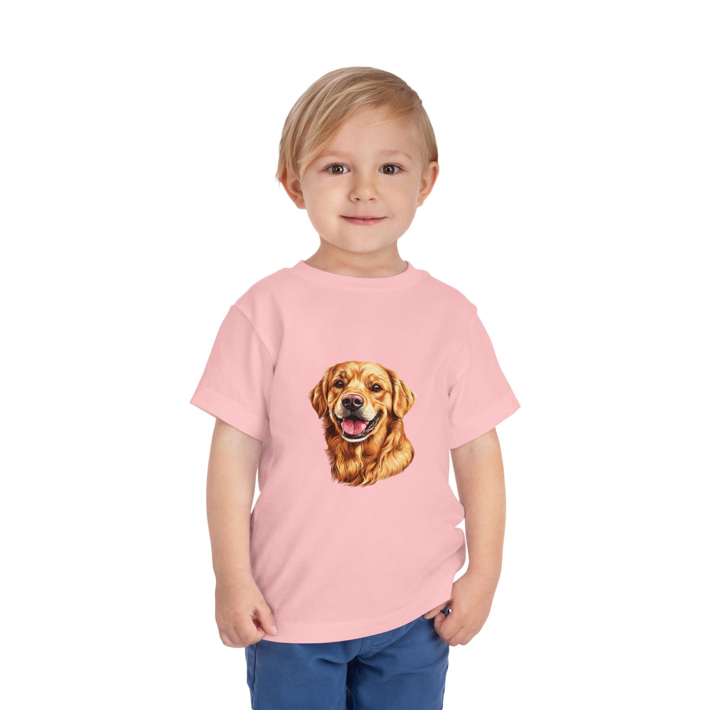 Golden Head Toddler Unisex Short Sleeve Crewneck Tee