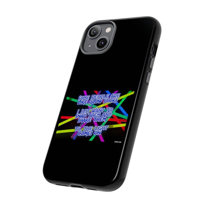 Glow Sticks iPhone Case