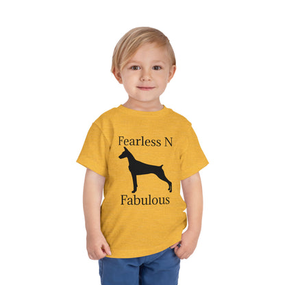 Fearless N Fabulous Toddler Unisex Short Sleeve Crewneck Tee