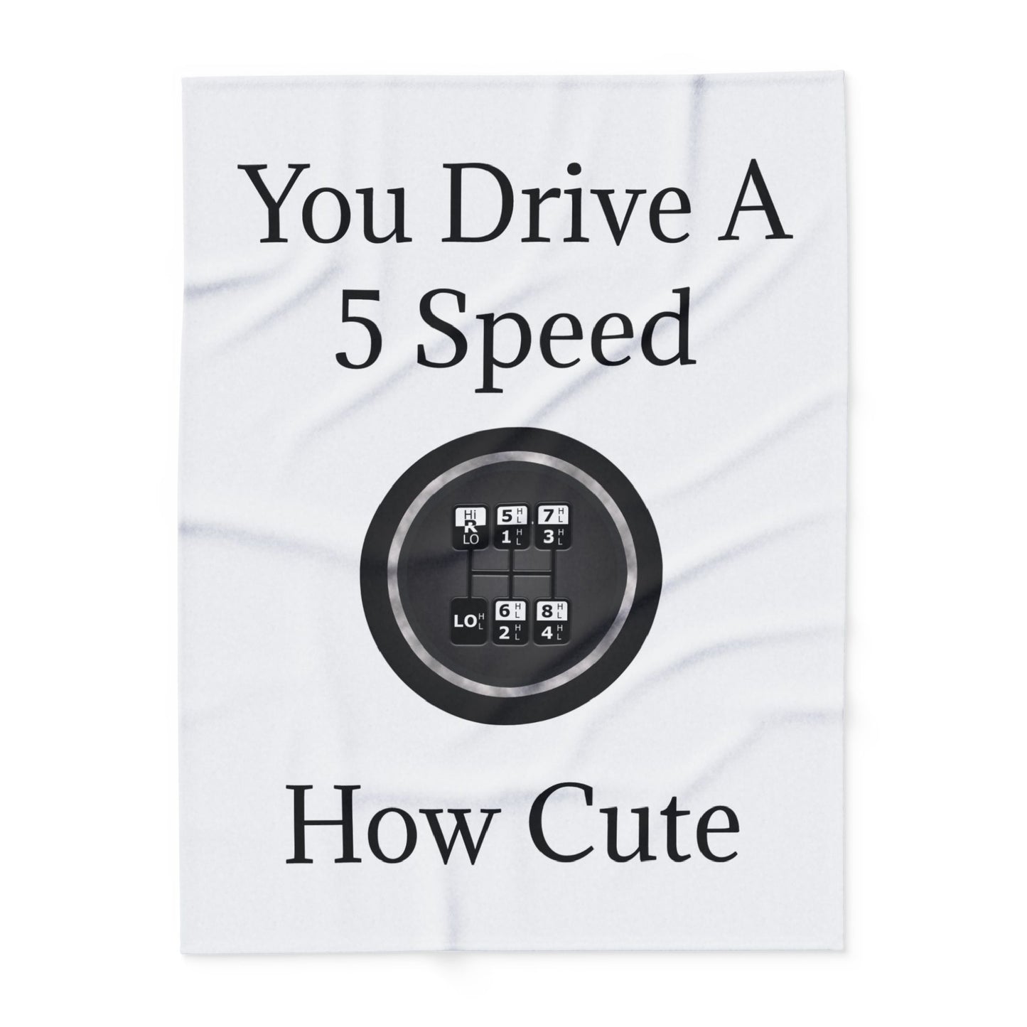 5 Speed How Cute Arctic Fleece Blanket