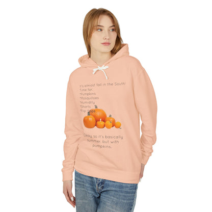 Fall In The South Unisex Lightweight Hoodie