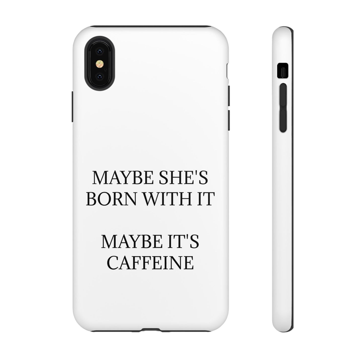 Born With It iPhone Case