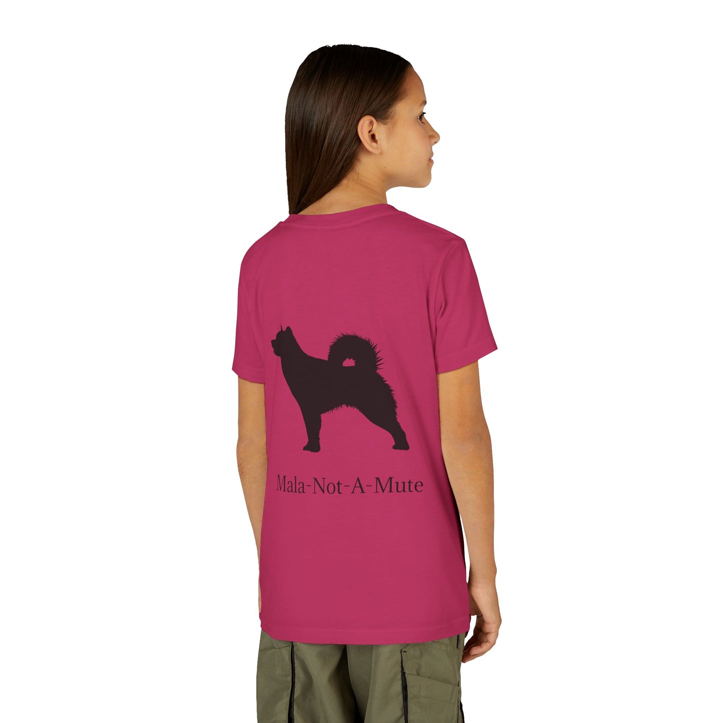 Mala-Not-A-Mute Youth Unisex Short Sleeve Crewneck Tee