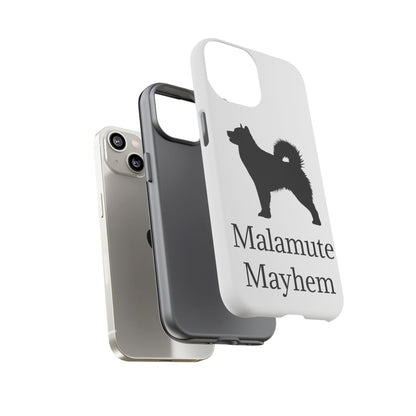 Malamute Mayhem iPhone Case