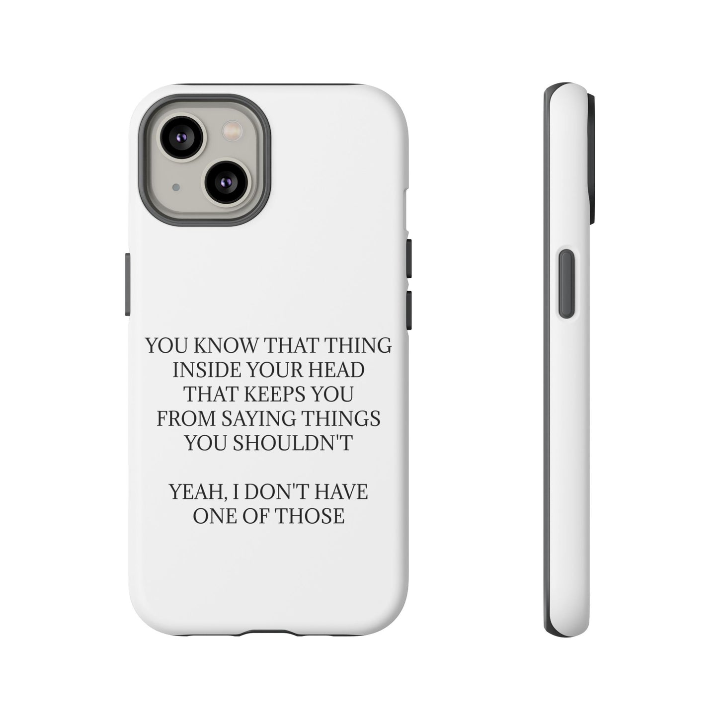No Filter iPhone Case