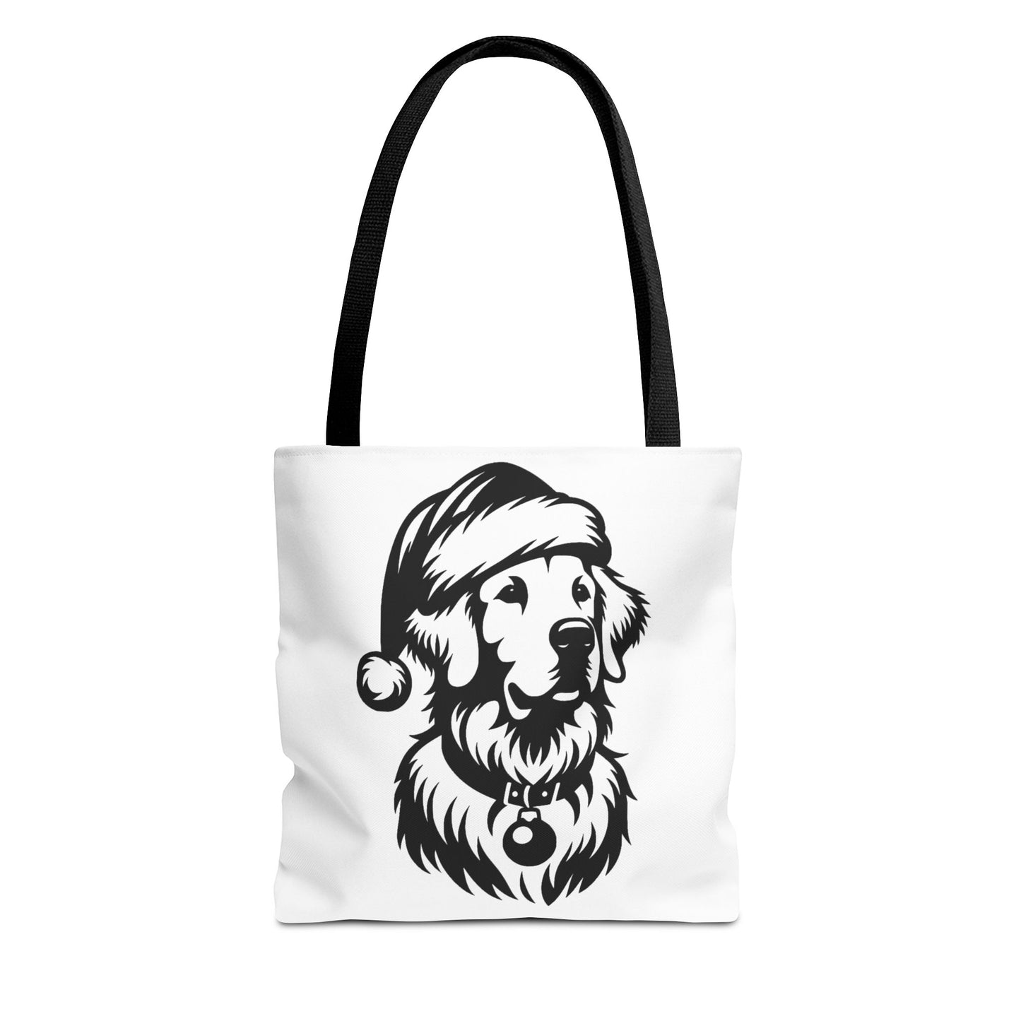 Santa Paws Golden Tote Bag
