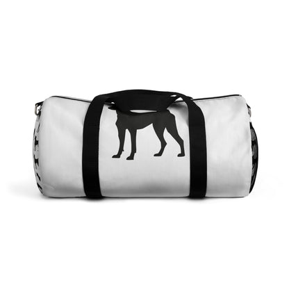 Basenji Silhouette Duffel Bag