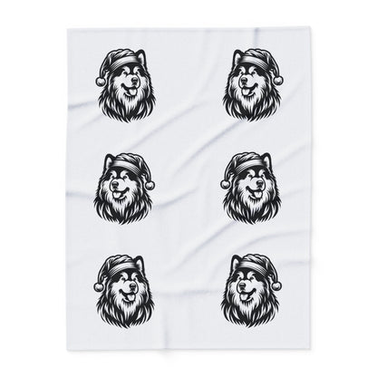 Santa Paws Malamute Arctic Fleece Blanket