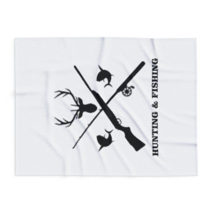 Hunting/Fishing Arctic Fleece Blanket