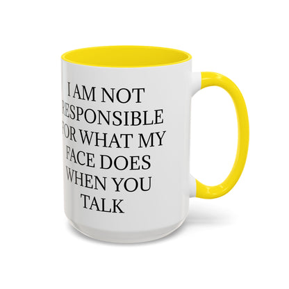 When You Talk 2-Tone Coffee Mug