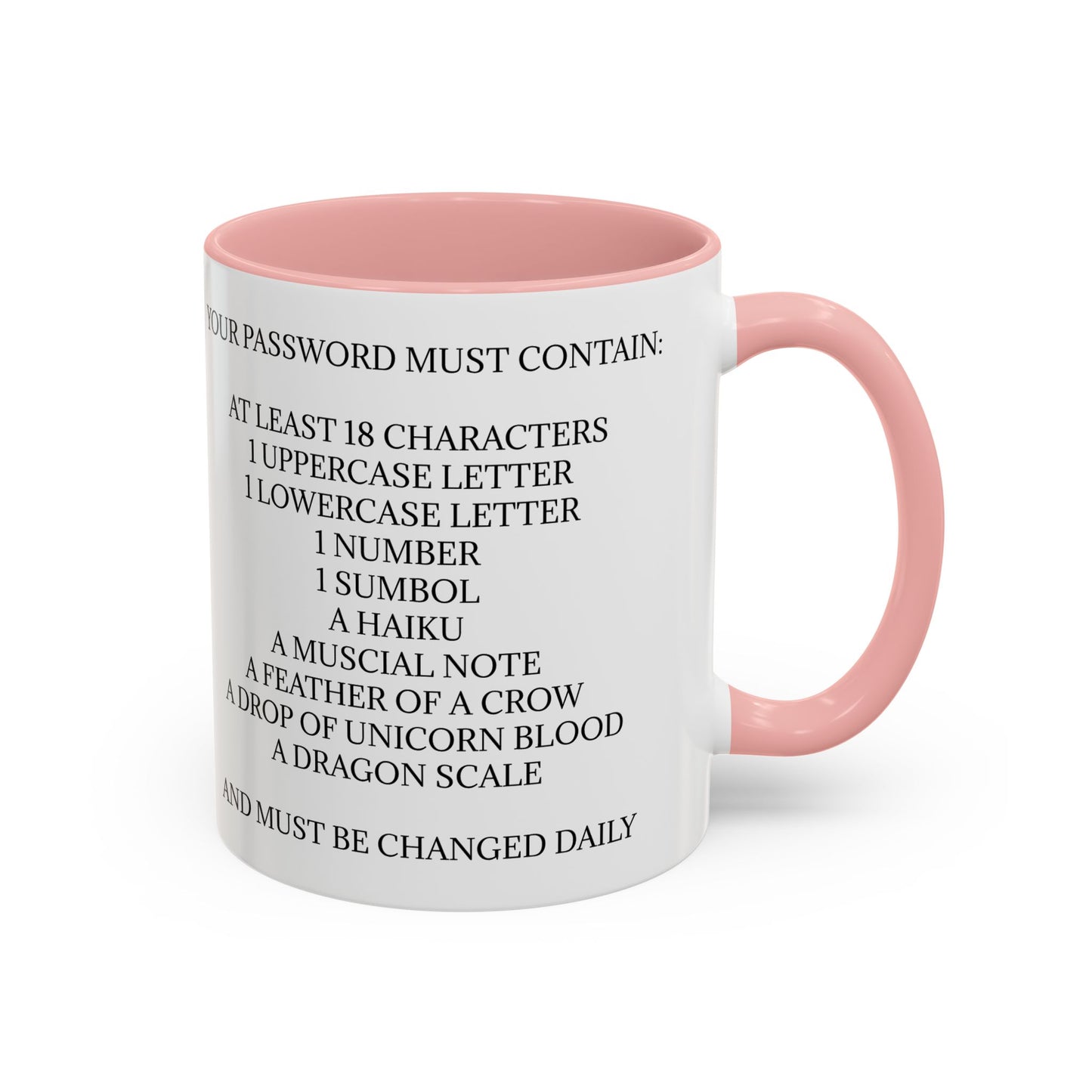 Password 2-Tone Coffee Mug