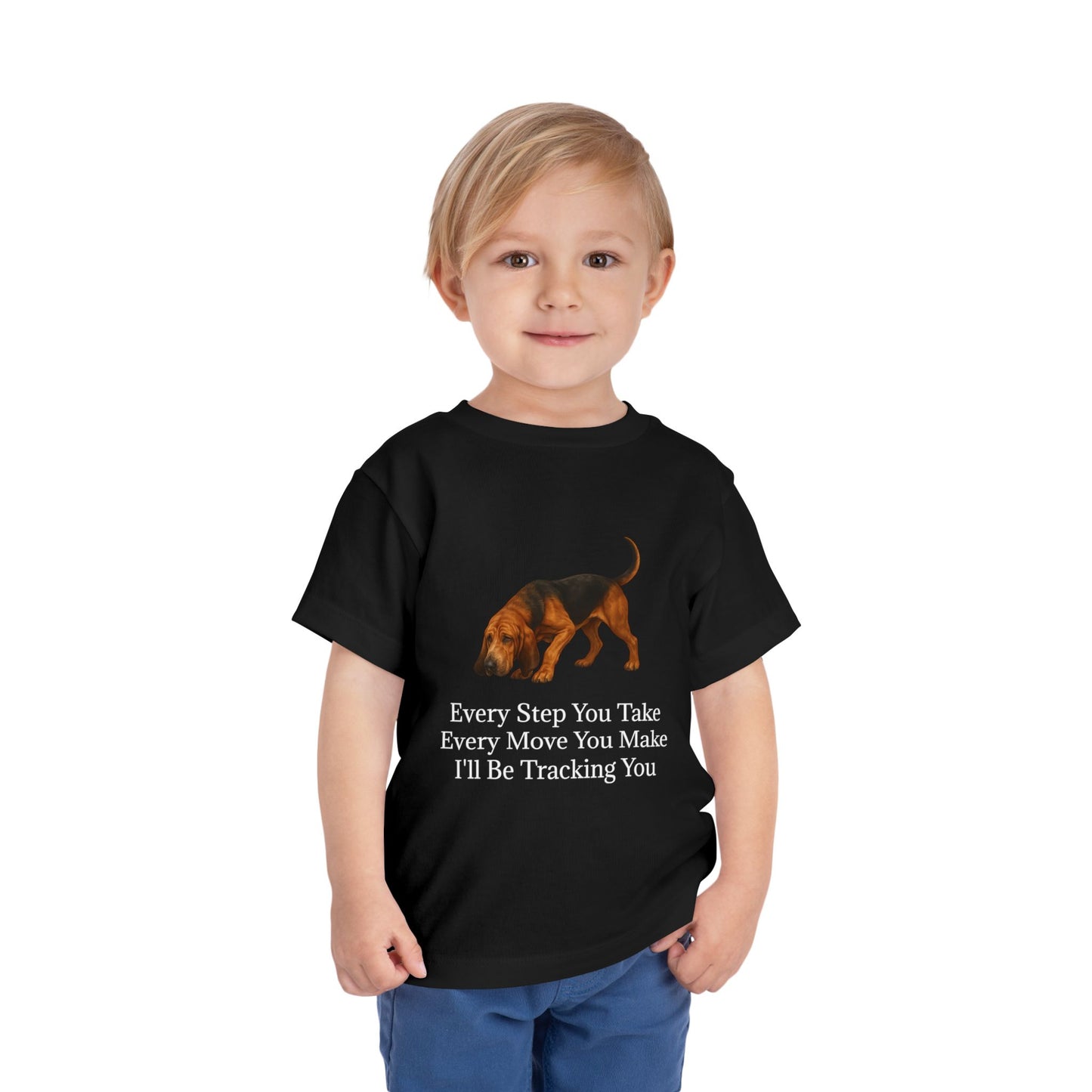 Tracking You Toddler Unisex Short Sleeve Crewneck Tee