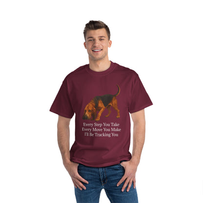 Tracking You Men's Short-Sleeve Crewneck Tee