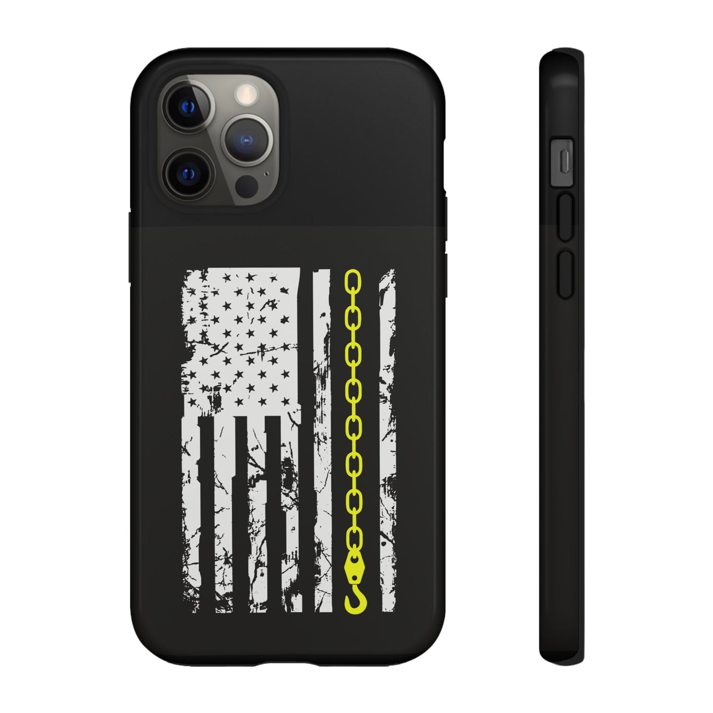 Thin Yellow Line iPhone Case