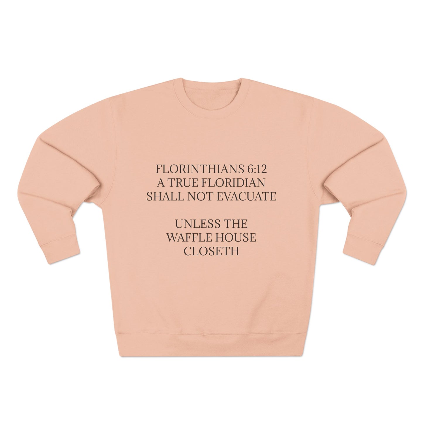 Florinthians 6:12 Unisex Crewneck Sweatshirt