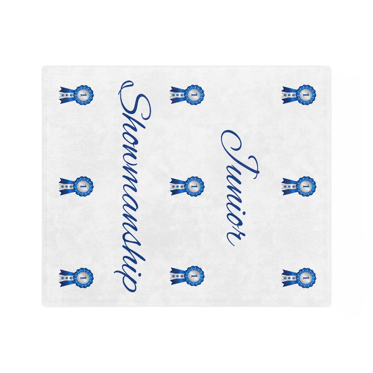 Junior Showmanship Velveteen Microfiber Blanket